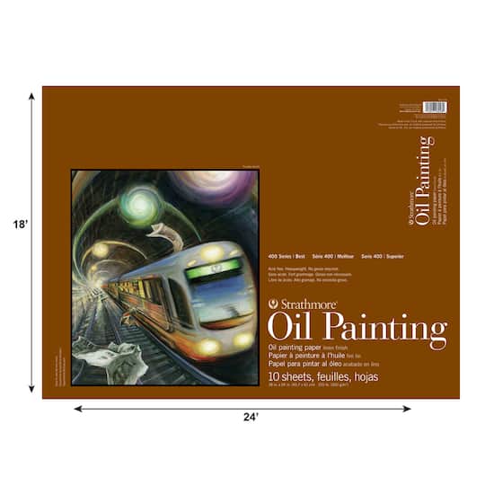 Strathmore® 400 Series Oil Painting Paper Pad